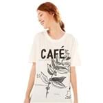 T-Shirt Refloresta Cafe Off White - G