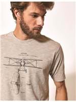 T-shirt Silk Airplane