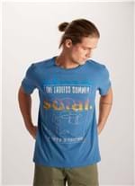 T-shirt Silk Alma Solar Endless Azul G