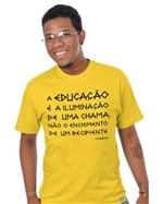 T-shirt Sócrates Amarela