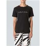 T-Shirt Soft Used Surfing The Mountains-Preto - G