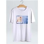 T-Shirt Stone Polaroid Collage-Branco - G
