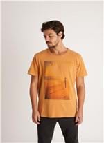 T-shirt Tinturada Silk Beach Board Amarelo G
