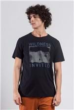 T-shirt Wildness Invited Preto M