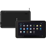 Tablet Bright com TV Digital 8GB Wi-fi Tela 7" Android 4.4 Dual Core Allwinner A23 ARM Cortex A7 1.2Ghz - Preto