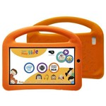 Tablet Dl Play Kids Tx330 Branco - Tela 7", 8gb, Wi-Fi, Processador Intel Quad-core 1.2ghz, Android, Bluetooth + Capa com Alça