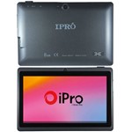 Tablet IPro Mega 7'' 8GB Camera 2MP 1.3GHz Quad Core Wifi - Cinza