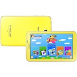Tablet Samsung Galaxy Tab 3 Kids T2105 8GB Wi-fi Tela 7" Antichoque Android 4.1 Processador Cortex-A9 Dual-core 1.2 GHz - Amarelo