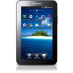 Tablet Samsung Galaxy TAB P1000 GSM C/ Sistema Operacional Android 2.2, Wi-Fi e 3G, TV Digital Grátis, Comunicação de Voz e Dados, Câmera Principal 3.0 MP, Filmadora HD, MP3 Player, Bluetooth, Fone Bluetooth e Memória Interna 16GB