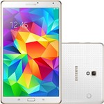 Tablet Samsung Galaxy Tab S T700N 16GB Wi-fi Tela Super Amoled WQXGA 8.4'' Android 4.4 Processador Octa Core com Quad 1.9 GHz + Quad 1.3 Ghz - Branco