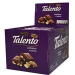 Tablete Chocolate Amêndoas e Passas 12x90G - Garoto