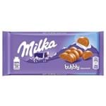 Tablete de Chocolate Aerado Bubbly 90g - Milka