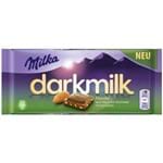 Tablete de Chocolate Darkmilk Amêndoa 85g - Milka