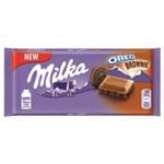 Tablete de Chocolate Oreo Brownie 100g - Milka