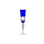 Taça Champagne Azul Wagner 210ml