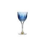 Taça de Cristal para Vinho Branco Azul Claro Sonata 370ml - Sonata - Mozart Cristais
