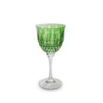 Taça de Cristal para Vinho Branco Verde Claro Sonata 370ml - Sonata - Mozart Cristais