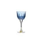 Taça de Cristal para Vinho Tinto Azul Claro Sonata 330ml - Sonata - Mozart Cristais