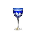 Taça de Cristal para Vinho Tinto Azul Escuro Sonata 330ml - Sonata - Mozart Cristais