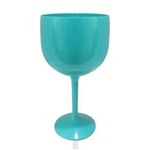 Taça Gin KrystalON Azul Tiffany Acrílico PS 550 Ml