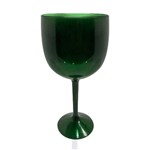 Taça Gin KrystalON Verde Translúcida Acrílico PS 550 Ml
