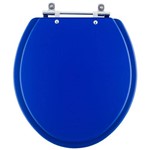 Tampa de Vaso Convencional/Oval Azul Vivo para Bacia de Todos os Fabricantes de Louças