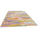 Tapete 342x255cm Nepal 100 Knot Artesanal Color Blocks