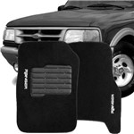 Tapete Carpete Confort Ford RANGER Cabine Simples 1996 Até 2011 - 2 Peças