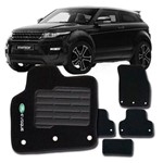 Tapete Carpete Confort Land Rover EVOQUE 2011 Até 2018 - 5 Peças