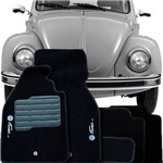 Tapete Carpete Confort Volkswagen FUSCA 1966 Até 1996 - 5 Peças