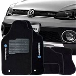 Tapete Carpete Confort Volkswagen Saveiro Cross 2017 em Diante 2 Peças