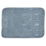 Tapete Confortex para Banheiro 40cm X 60cm - Azul - Via Star