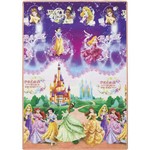Tapete Disney Princesas 120x180cm - Jolitex