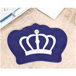 Tapete Infantil Coroa Azul Royal Menino
