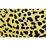 Tapete Marbella Safari Leopardo Veludo 48x90cm - Rayza