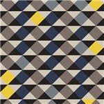 Tapete Mosaico Triangulos Color Casa Dona Antiderrapante 100 X 140 Cm