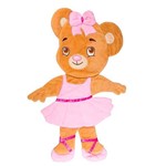 Tapete Ursa Bailarina Rosa - Anjos Baby Decoração Infantil EST-358