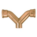 Tê Dupla Curva de Bronze N.50 para Água Quente e Fria 1/2" X 15mm Eluma 121