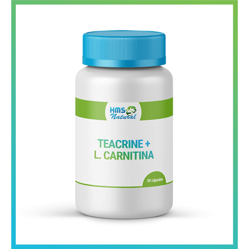 Teacrine + Carnitina Cápsulas 30cápsulas