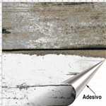 Tecido Adesivo Impermeável - Madeira Escuro (45x70)