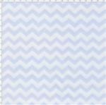 Tecido Estampado para Patchwork - Chevron Tom Tom Azul Cor 01 (0,50x1,40)