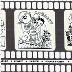 Tecido Estampado para Patchwork - Coleção Betty Boop Moveis (0,60x1,40)