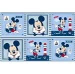 Tecido Estampado para Patchwork - Coleção Disney Painel Digital Mickey Navy (1,50x1,00)