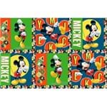 Tecido Estampado para Patchwork - Coleção Disney Painel Digital Mickey Verde (1,50x1,00)