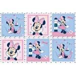 Tecido Estampado para Patchwork - Coleção Disney Painel Digital Minnie Navy (1,50x1,00)