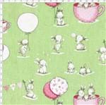 Tecido Estampado para Patchwork - Coleção Fazenda: Bunny (0,50x1,40)
