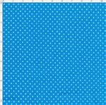 Tecido Estampado para Patchwork - Coleção Lhamas Micro Póa Azul Lima (0,50x1,40)