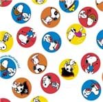 Tecido Estampado para Patchwork - Coleção Snoopy Many Faces (0,50x1,40)