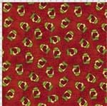 Tecido Estampado para Patchwork - Digital Natal Luvinhas Vermelhas (0,50x1,40)