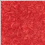 Tecido Estampado para Patchwork - Fantasia Airton Spengler: Relevo Vermelho (0,50x1,40)